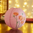 thumbnail image 2 of BAOPAI Paper Lanterns Classical Traditional Solid Color Lampshade Spring Decoration Lanterns Courtyard Decoration, 2 of 6