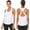 White, variant on Xmarks Women's Yoga Tops Workouts Clothes Activewear Built in Bra Tank Tops S-XL