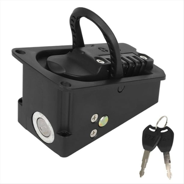 Bloqueo de Batería para Bicicleta Eléctrica -009 ALX009, Cubierta de Placa de Conexión para Engwe Ebike DCIN con Puerto de Carga XT60U-M
