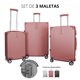 thumbnail image 2 of Juego de maletas de Viaje Gaon con ruedas set para equipaje rosa, 2 of 7
