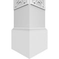 thumbnail image 5 of Ekena Millwork 8"W x 9'H Craftsman Classic Square Non-Tapered Gypsum Fretwork Column w/ Mission Capital & Mission Base, 5 of 8