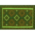 thumbnail image 1 of Ahgly Company Indoor Rectangle Oriental Green Traditional Area Rugs, 3' x 5', 1 of 1