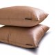 thumbnail image 5 of Funda de almohada lumbar decorativa HomeCentric, color cobre, paquete de 2, 30 x 45 cm (12 x 18 pulgadas), funda de almohada rectangular lisa y lisa, estilo moderno liso - Lujo en cobre, 5 of 5