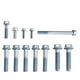 thumbnail image 3 of Engine Stand Bolt Kit Series Engines Mounting Stability Silver 12Pcs, 3 of 3