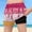 Pink, variant on Amidoa Girls Shorts Soft Elastic Waist Solid Color Casual Summer Shorts for Kids Black Size 3T