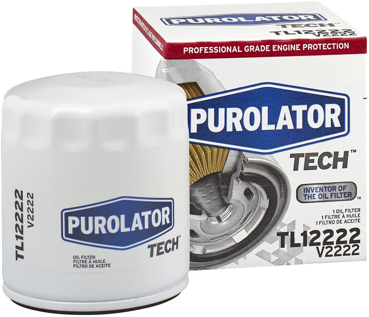 Purolator TECH TL12222 Engine Oil Filter for 04884899AC 04884899BC