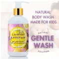 thumbnail image 3 of Lavender Lemonade Kids Natural Body Wash - Gentle & Safe on All Skin with Colloidal Oats - 8 oz by LatherGreen, 3 of 9