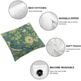 thumbnail image 4 of Nawypu Chinoiserie Pillow Covers Set of 2,Green Flower and Bird Pillow Cover Chinoiserie Decor Outdoor Pillows Suitable for Couch Pillows Living Room Bedroom, 4 of 6