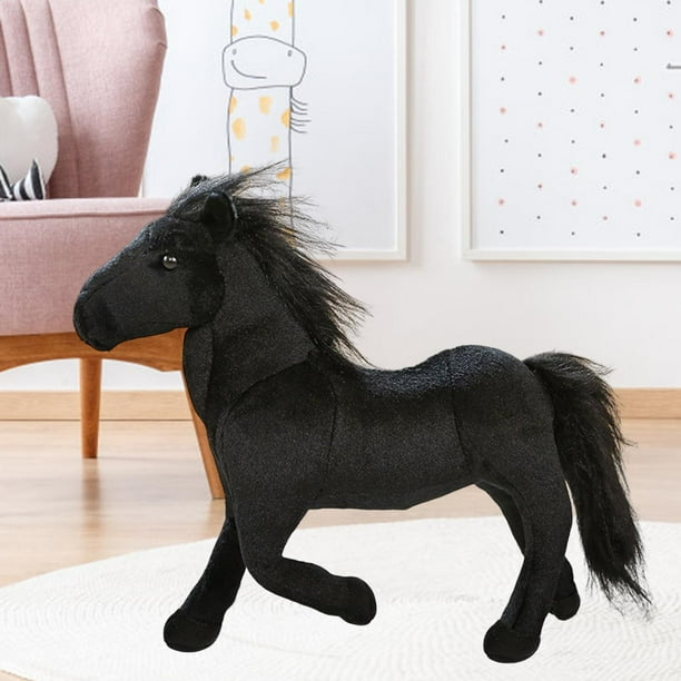 de peluche Caballo Decorativo Peluches Juguetes de peluche Muñeca suave Cómodo Almohada encantadora Cojín para la decoración del hogar Hugo Muñeco de peluche