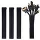 thumbnail image 1 of Paquete de 3 fundas para gestión de cables, sistema organizador de cables con cremallera para TV, ordenador, oficina, entretenimiento en el hogar, 1 of 5