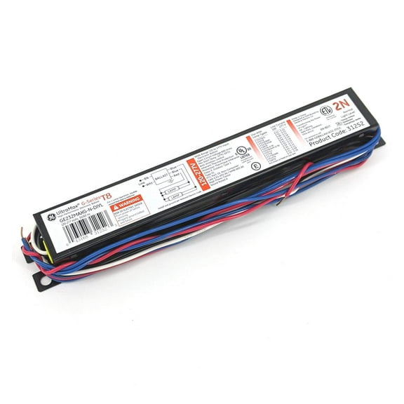 GE 2-Bulb Electronic Fluorescent Light Ballast GE232MAXG-N-DIYL