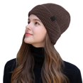 thumbnail image 1 of Winter Warm Hat Fashionable Elastic Slouchy Cap for Men Women Cold Weather Comfortable Outdoor Daily Use, 1 of 7