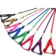 thumbnail image 2 of Polyester Pet Chest Strap Soft Breathable Harness Rope Leash For Medium/large Dogs Cats, 2 of 9