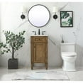 thumbnail image 6 of 18 inch single bathroom vanity in driftwood, 6 of 8
