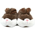 thumbnail image 2 of Pink Bunny Slippers for Women Warm Funny Slippers Rabbit plush sneaker slippers (US 8-10, Coffee Bunny), 2 of 4