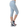 thumbnail image 2 of Women's Perfectly Shaping Stretchy Denim Capri, 2 of 4