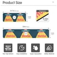 thumbnail image 3 of Yayeee Faucet Mat for Kitchen Sink 30" Diatomite Long Splash Guard Pad, Blue UFO, 3 of 7