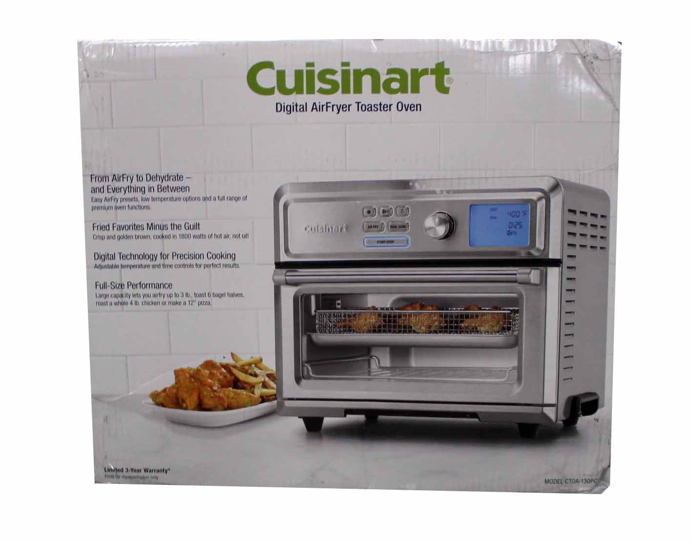 digital cuisinart air fryer toaster oven
