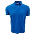 thumbnail image 1 of Polo Tommy Hilfiger, corte regular, elástico, para hombre, azul, 1 of 3