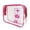 Pink - 20X15CM, variant on Approved Clear Waterproof Travel Toiletry Bag Portable Transparent Cosmetic Liquids Storage Organizer Pouch Orange