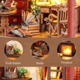 thumbnail image 2 of Juego de rincón para libros de bricolaje RONSTONE Bookknook-Creativity, rompecabezas de madera 3D, 2 of 7