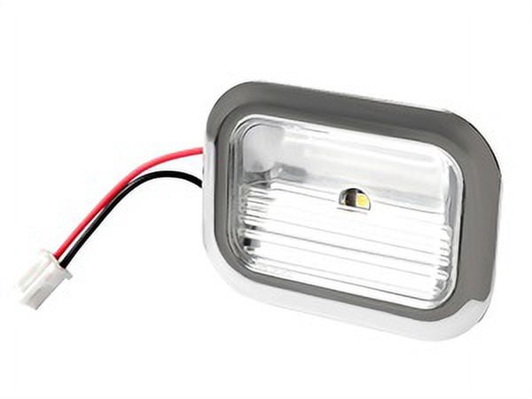 Kojem 2PCS Refrigerator LED Light Module for Whirlpool Kitchen Aid Jenn-Air W11462342 Chrome