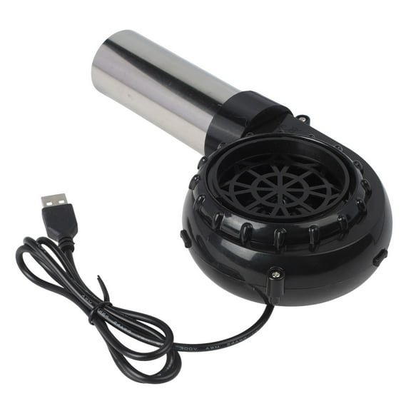 Portable Usb Bbq Blower Handheld Adjustable Speed ​​Wood Fire Stove Bbq Fan