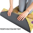 thumbnail image 3 of Golden Retrievers and Pioneer Flower Hot Yoga Mat Towel Non Slip for Hot Yoga - Quick-Drying Yoga Mat Cover with 4 Corner Pockets with Travel Bag - Hot Yoga Towel Non Slip 70"x26", 3 of 6