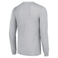 thumbnail image 3 of Men's Starter Heather Gray San Jose Sharks Color Scratch Long-Sleeve T-Shirt, 3 of 3