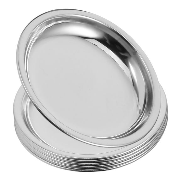 CIMAXIC 6 Pcs Weighing Tray Crafted from 201 Stainless Steel for Measuring Small Items