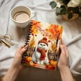 thumbnail image 3 of Happy Thanksgiving Persian Give Thanks Fall Beanie Scarf Welcome Spiral Bound Journal Cat Lover Kitten Owner Gifts 5x7in Spiral Notebook - 00020, 3 of 5