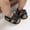 Black, variant on Lilgiuy Toddler Kid Baby Summer Breathable Soft Bottom Casual Non-slip Butterfly Decoration Sandals for Beach Swimming Pool Hawaiian