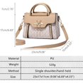 thumbnail image 3 of Sunyuer Women's Fashion Handbags & Purses, Stylish Simple Crossbody Bag Small Square Bag for Daily Use, 3 of 5