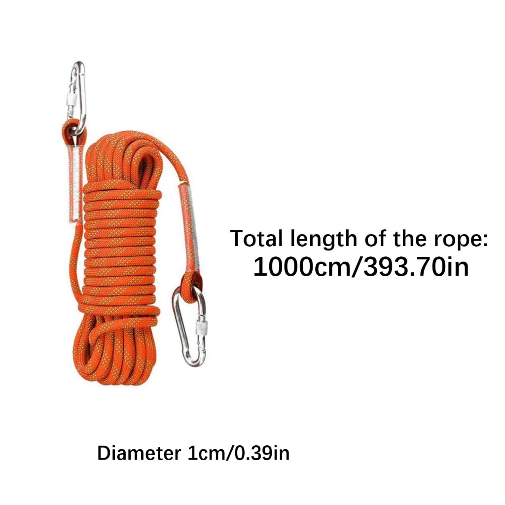 MOMOJIA Climbing Rope 10m Enhancing Flexibility for High Altitudes Work and Expeditions