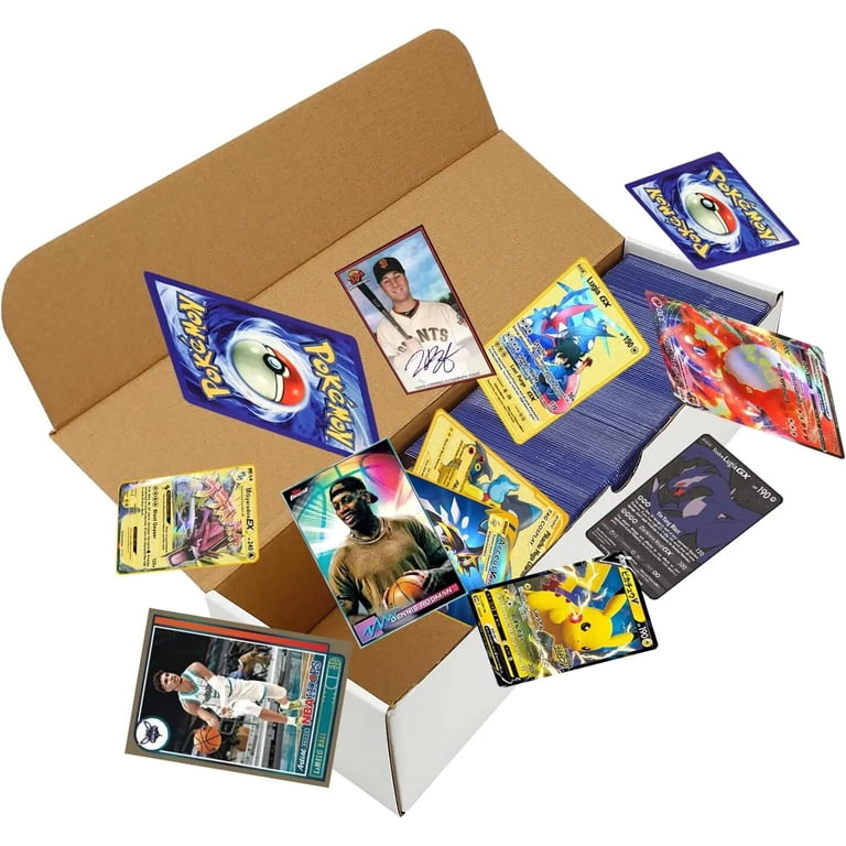 BIU-BOOM Storage Boxes for Sports Cards, Corrugated Cardboard, Organizer,  8-Pack, White - Walmart.com