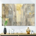 thumbnail image 1 of Designart - Gold Square Watercolor - Glam Canvas Artwork, 1 of 1