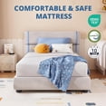 thumbnail image 2 of Full Size Mattress 8 Inch Green Tea Memory Foam Mattress for Cool Sleep & Pressure Relief, CertiPUR-US Certified Medium Mattresses in a Box, 54"×75"×8", 2 of 11