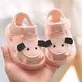 thumbnail image 5 of Otqutp Non-Slip Footwear for Toddler Baby Boys Girls LED Light Shoes Breathable Shoes Open Toe Sandals Baby Soft Sole Sandals for Unisex 0 To 18 Months, 5 of 6