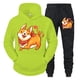 thumbnail image 5 of Conjunto de ropa deportiva con estampado de animé Shiba Inu para hombre, sudadera y pantalones con estampado de perro y animal, conjunto de 2 piezas, sudaderas y chándales divertidos para hombre, 5 of 5
