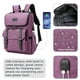 thumbnail image 2 of Mochila YALUNDISI Vintage Travel Laptop 15.6 pulgadas con puerto USB, 2 of 6