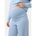 thumbnail image 3 of Ingrid & Isabel For Every Belly Women's Maternity Wide Leg Knit Pants, Sizes S-XXL, 3 of 8