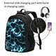 thumbnail image 2 of Easygdp Lightning Mochila para Laptop de Viaje con Puerto USB, Mochila para Laptop con Puerto de Carga USB para Mujeres y Hombres, 2 of 7