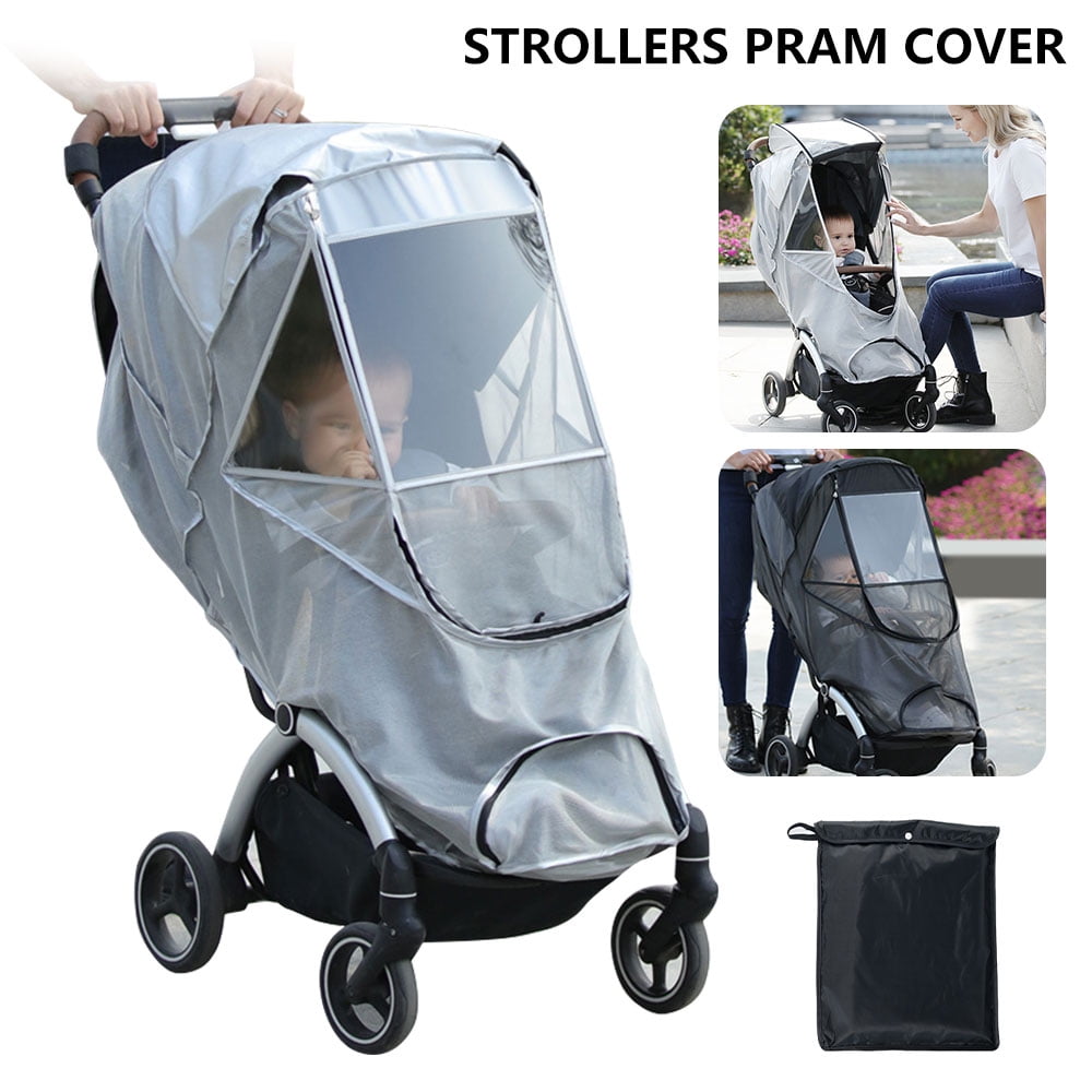 Flexible Universal Solid Tear Resistant UV Protection Baby Stroller Sun Canopy Baby Buggy Sun Shade Baby Stroller Sun Cover 