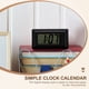 thumbnail image 2 of Reloj electrónico para coche, relojes, alarmas, números digitales, plástico, 2 of 6
