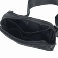 thumbnail image 3 of SR Felt Bag, Crossbody Bag Fanny Pack for Unisex Fashionable, Waterproof Hip Waist Bag, Fashion Travel Chest Bag, Black, 3 of 5