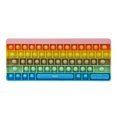 thumbnail image 1 of CAROOTU Push Bubble Fidget Toy Silicone Keyboard Decompression Toy Thinking Training Puzzle Game for Adult Children, 1 of 6