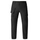 thumbnail image 2 of Pantalones largos de moda para hombre, casuales, de color sólido, cargo, con bolsillos y cremallera, pantalones largos de poliéster para hombre., 2 of 6