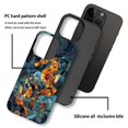 thumbnail image 4 of FKBRCL4U Compatible with iPhone 15 Pro Max Matte Case, Ocean Seahorse Stained Glass Pattern for Girl Full Body Design Soft Silicone Drop Shock Scratch Protection for iPhone 15 Pro Max, 4 of 7