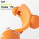 thumbnail image 4 of Funda para iPhone Svanove 17e 16e de 6.1" color naranja neón de TPU, 4 of 7