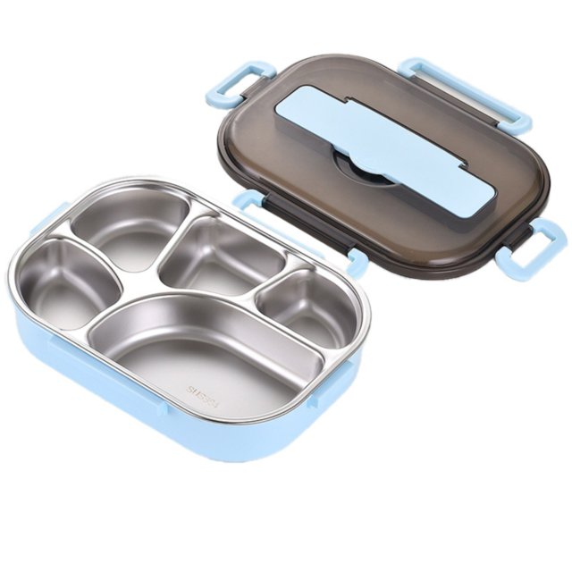 Lunch Box For Adults Lunch Container With Compartments Stainless Lunch Box Food Warmer Reusable Box Lunch Warmer For Heating Food Lunch Box For Work For Men Women